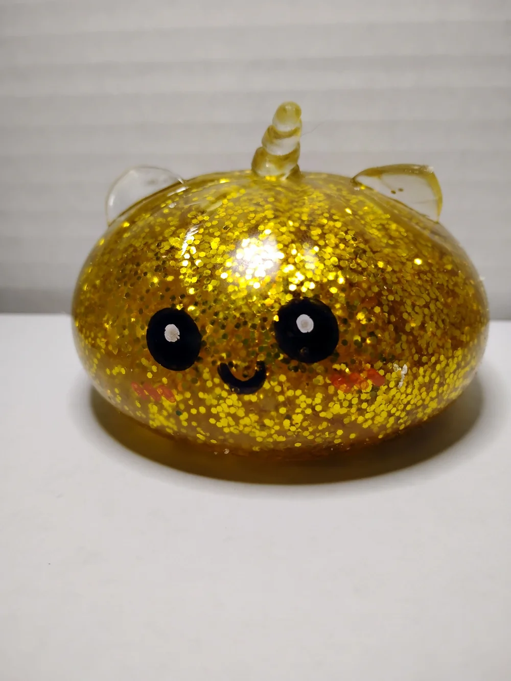 Rare Glitter Gold Stress Toy